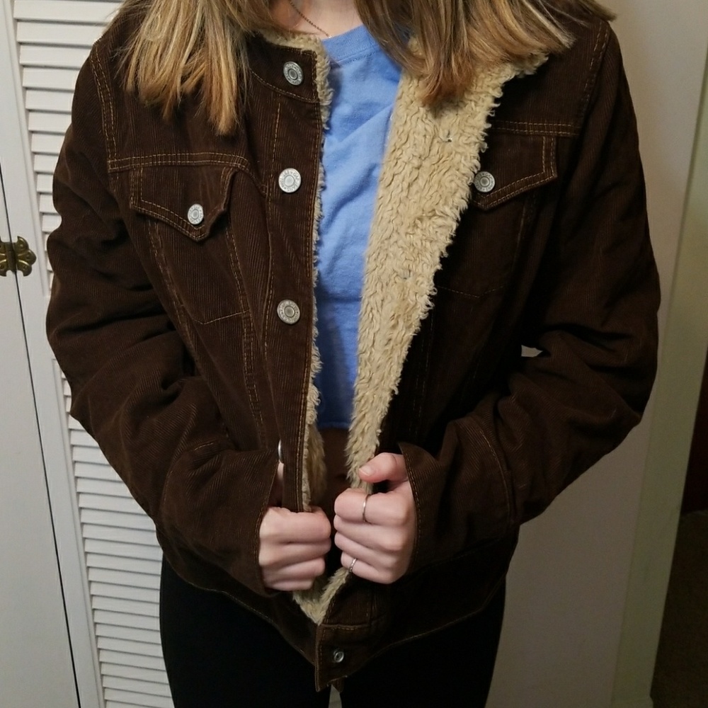 🏇GAP Brown Corduroy Coat